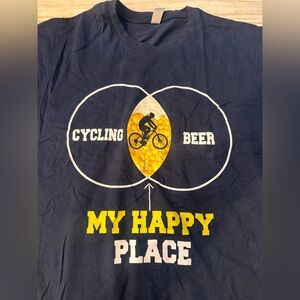 🚴Men’s cycling T-Shirt🍺
Size M